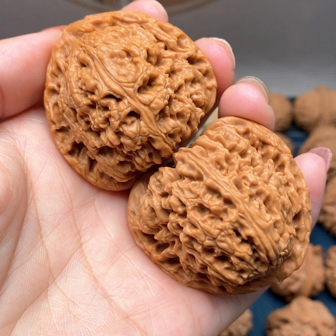 文玩核桃把件8南疆石45