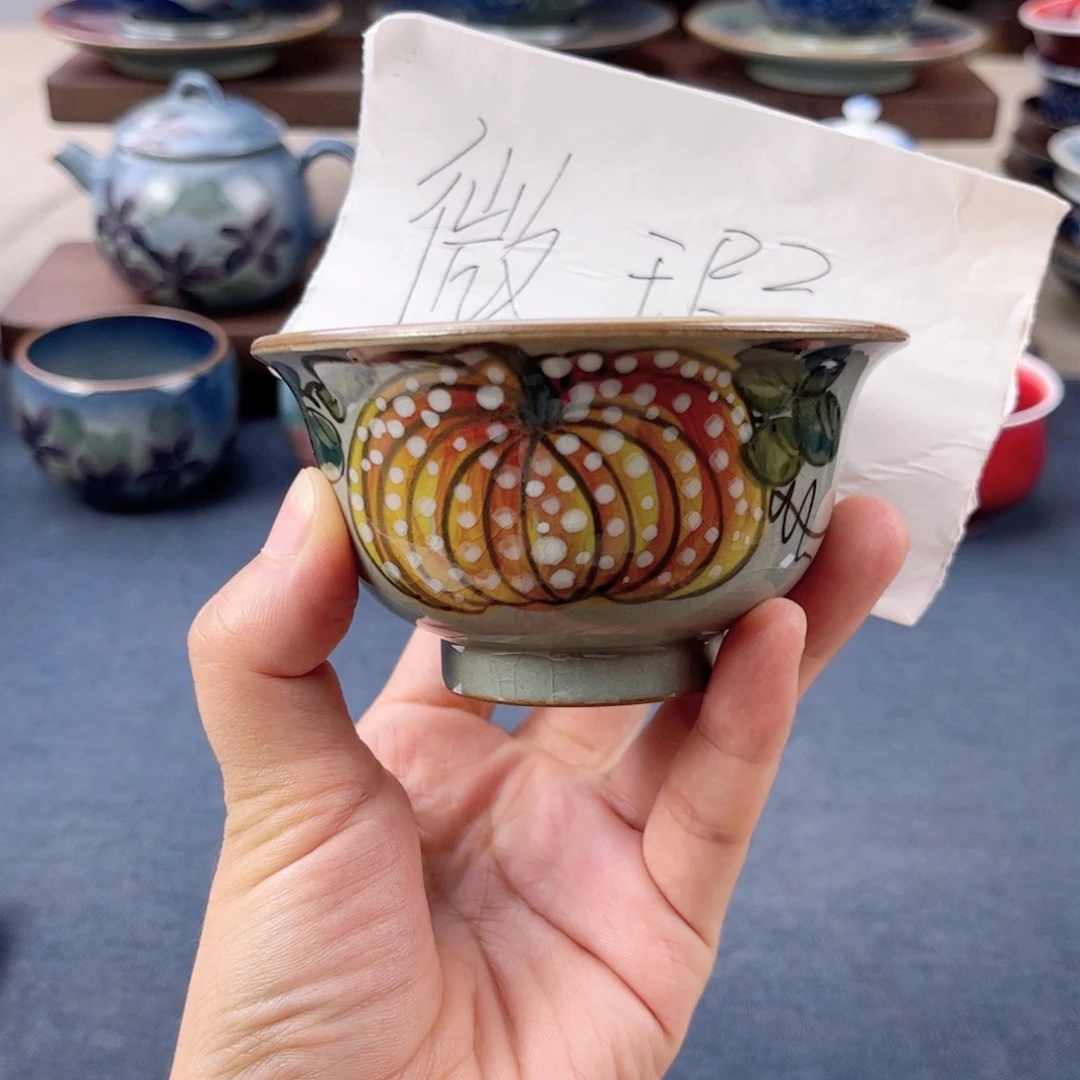 杯景德镇手绘手工茶具