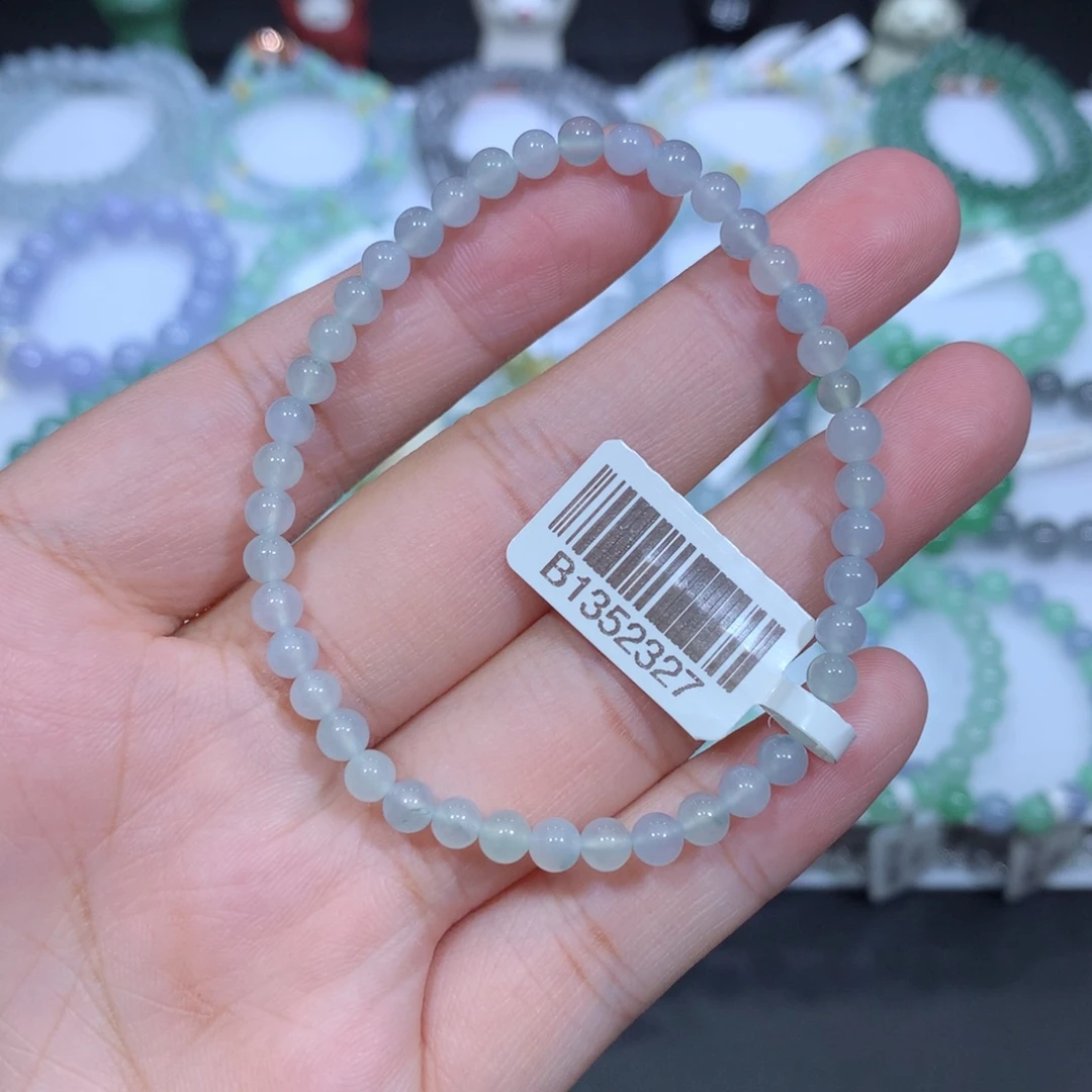 未镶嵌手串翡翠天然