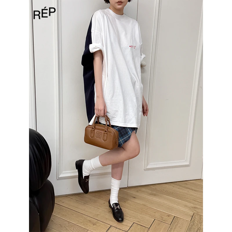 PUSHBUTTON设计师拼色字母zero短袖T 25PSzero系列TheREPUBLIQUE