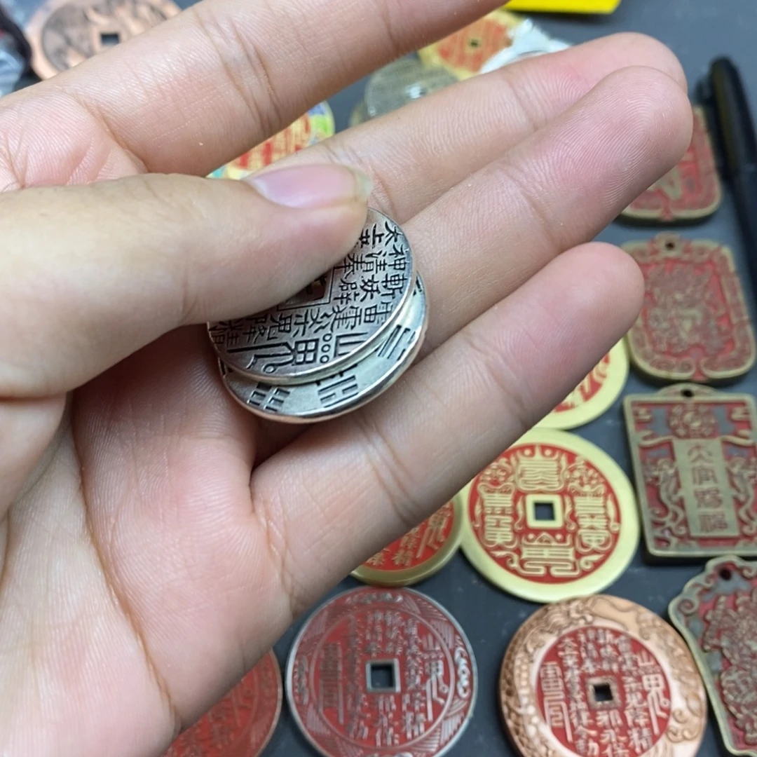 白铜山鬼3.0cm两个