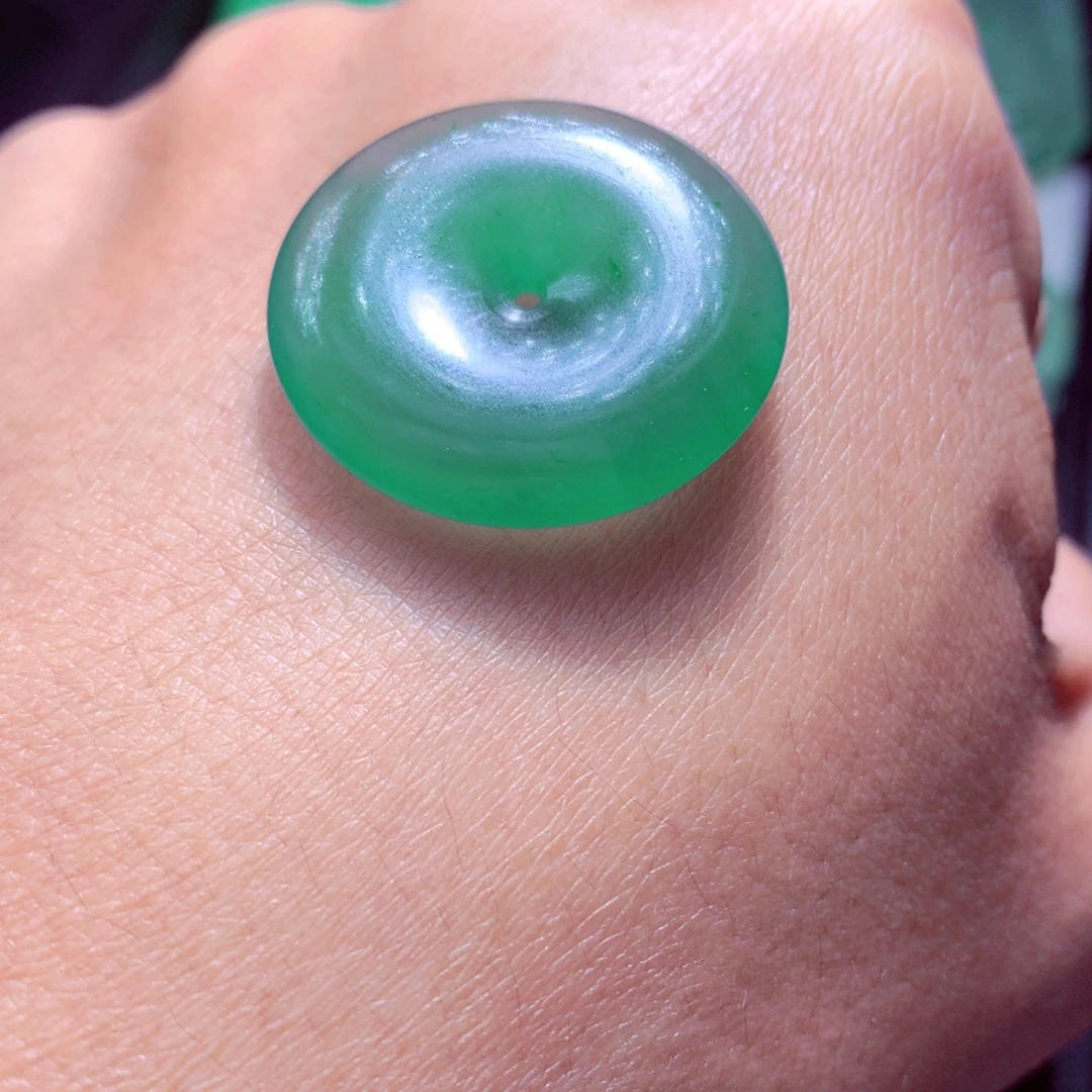 定制翡翠未镶嵌天然翡翠A货毛货挂件