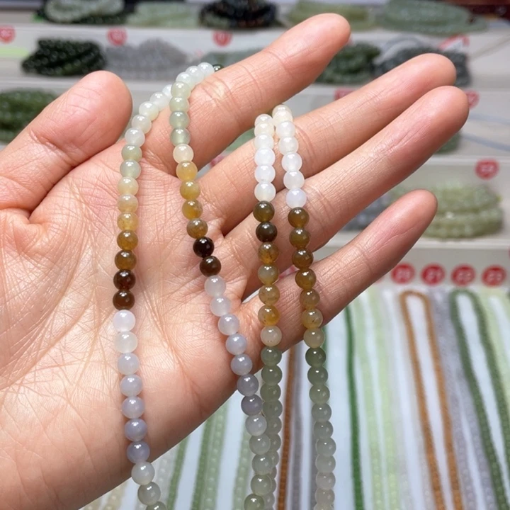 和田玉颈饰未镶嵌5m m