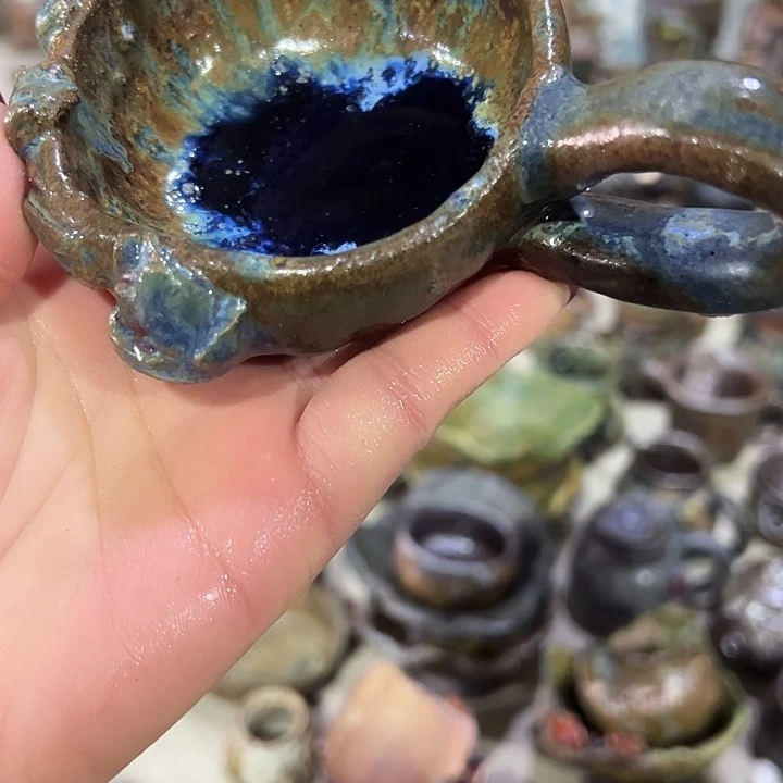 W***光瑕疵处理不包退换花盆手工粗陶高温