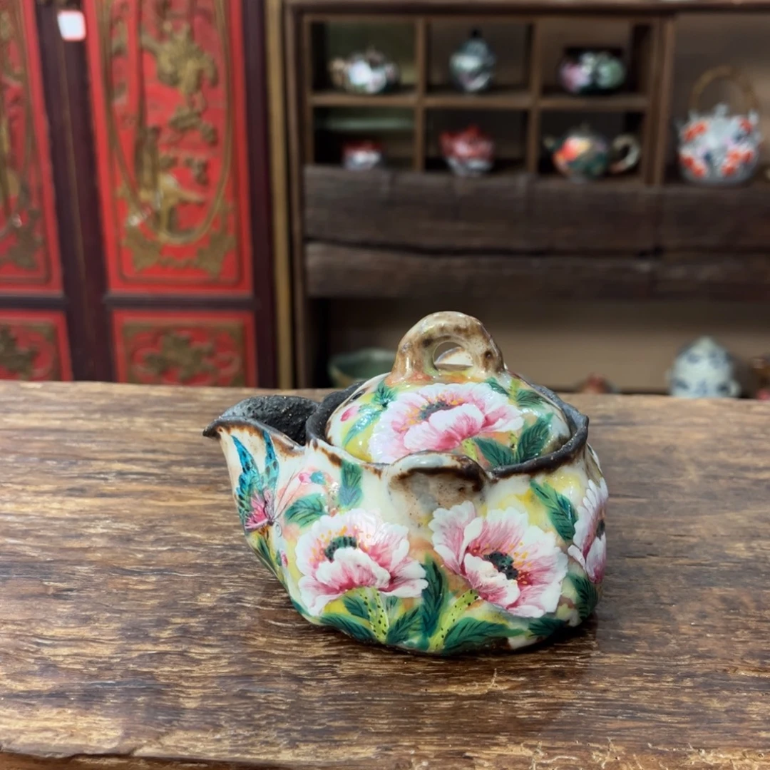 景德镇柴烧手工手绘陶瓷