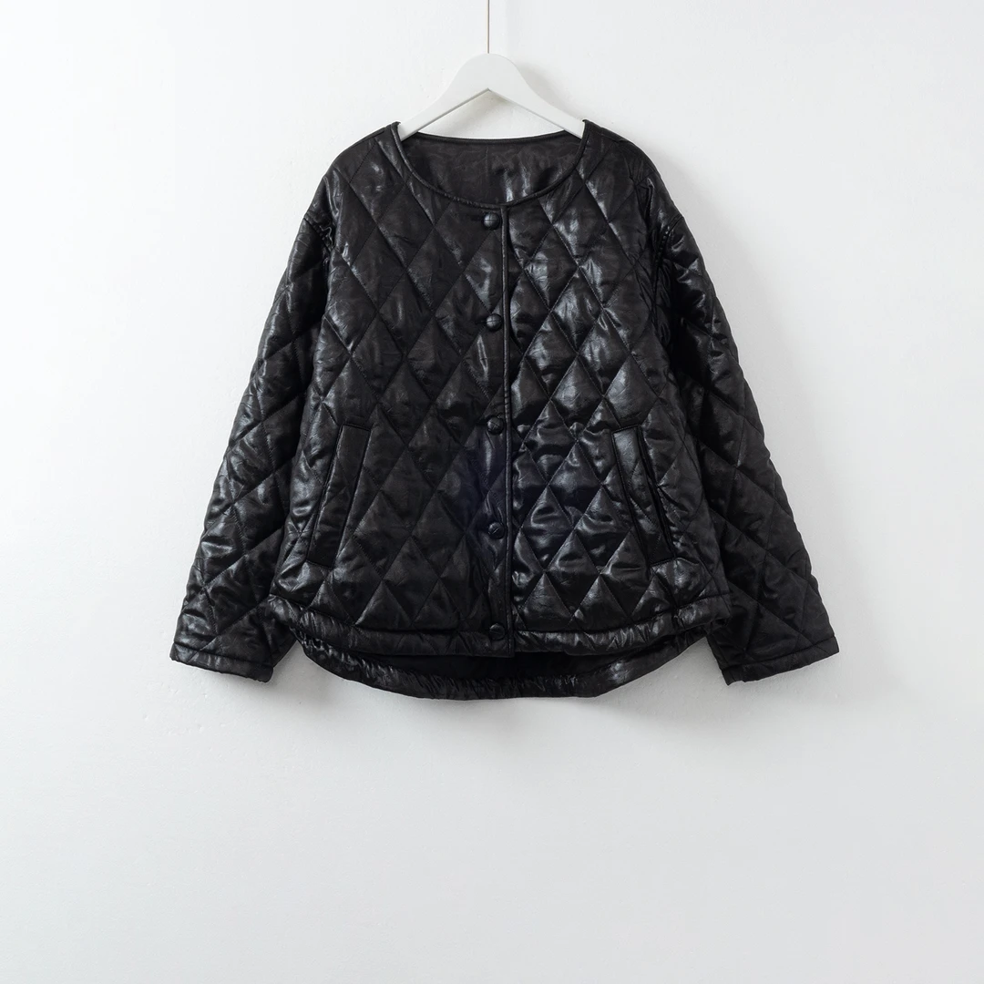 几里与麻 棉外套孤品 G9012195