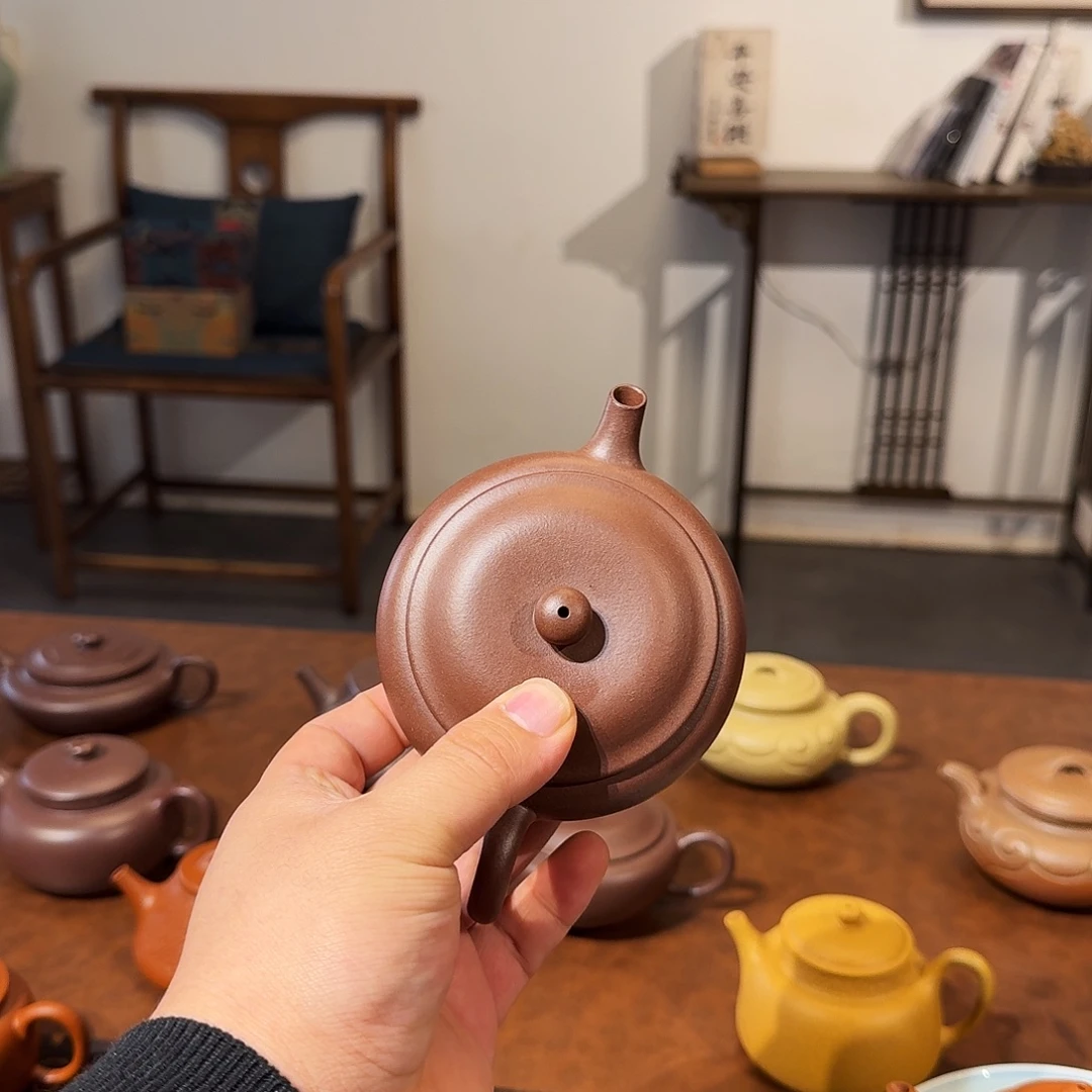 洪***鹂紫砂茶壶钵盂壶1111