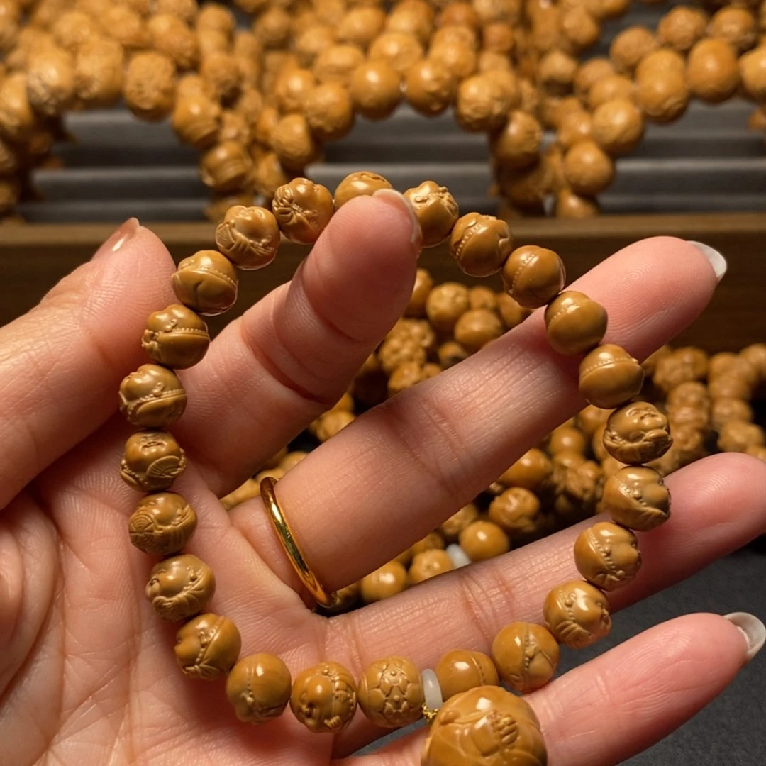 吊坠猴头核桃小地主弥勒0.8