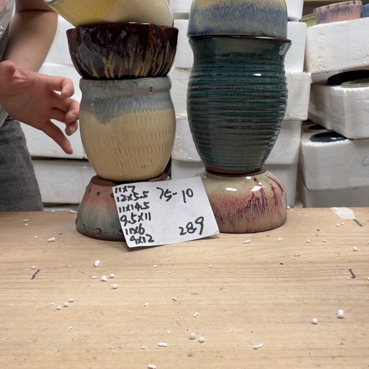 紫砂花盆多肉陶土花盆微瑕10