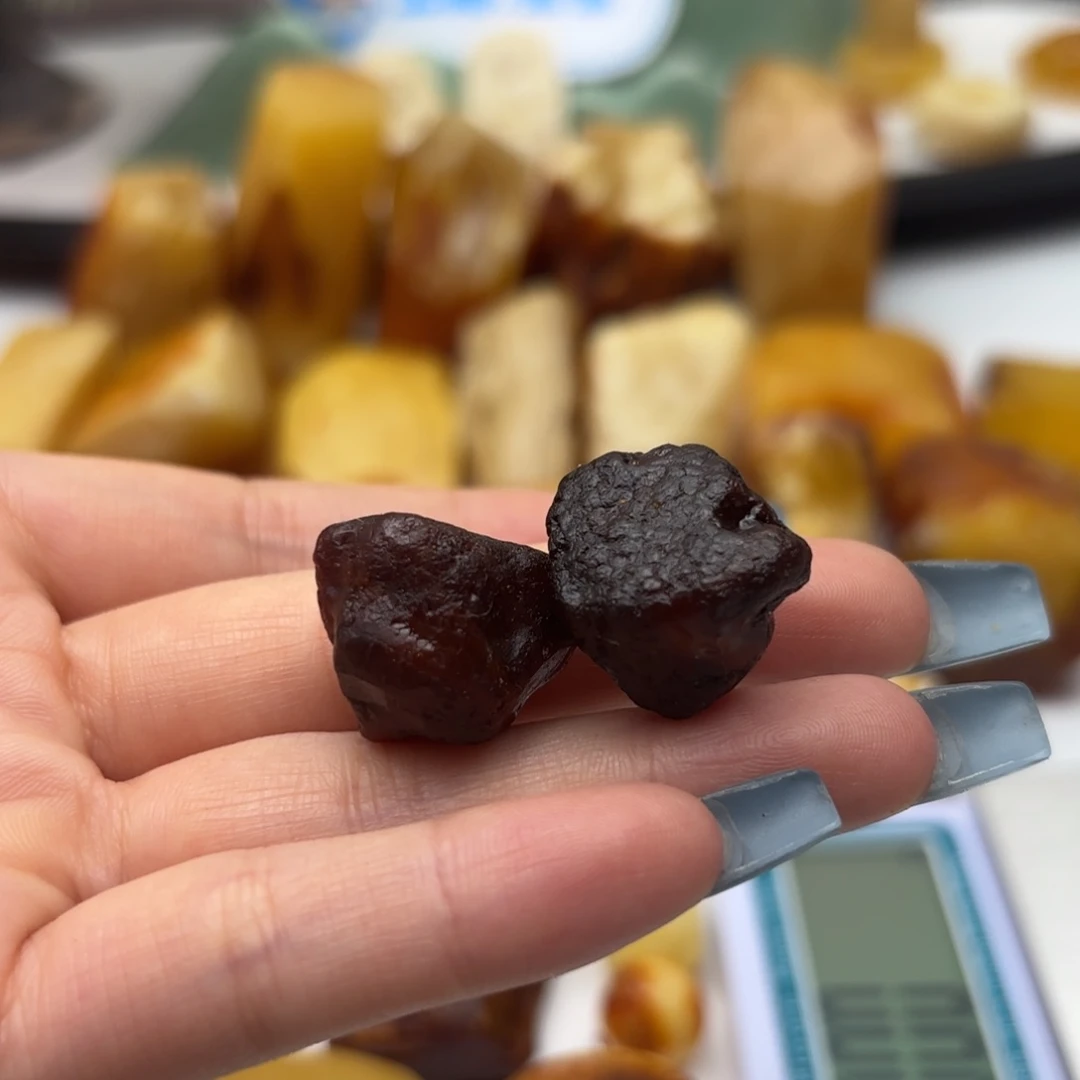 定制琥珀未镶嵌你**好