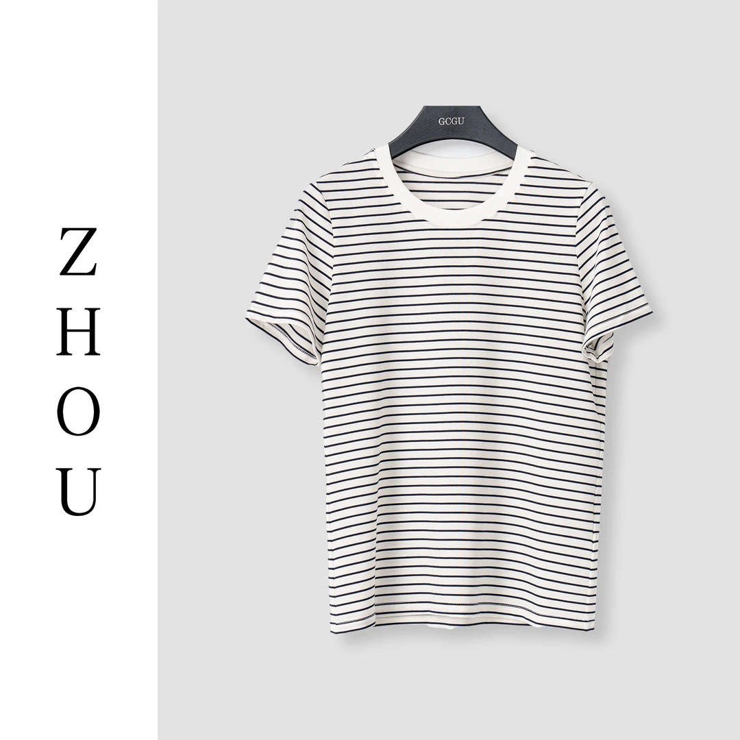 （周哥甄选）条纹上衣-23142
