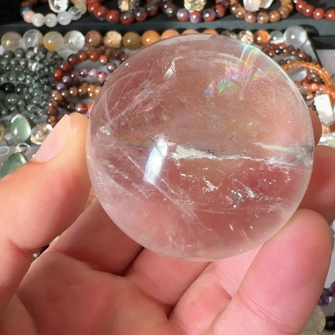 水晶水晶球摆件未镶嵌