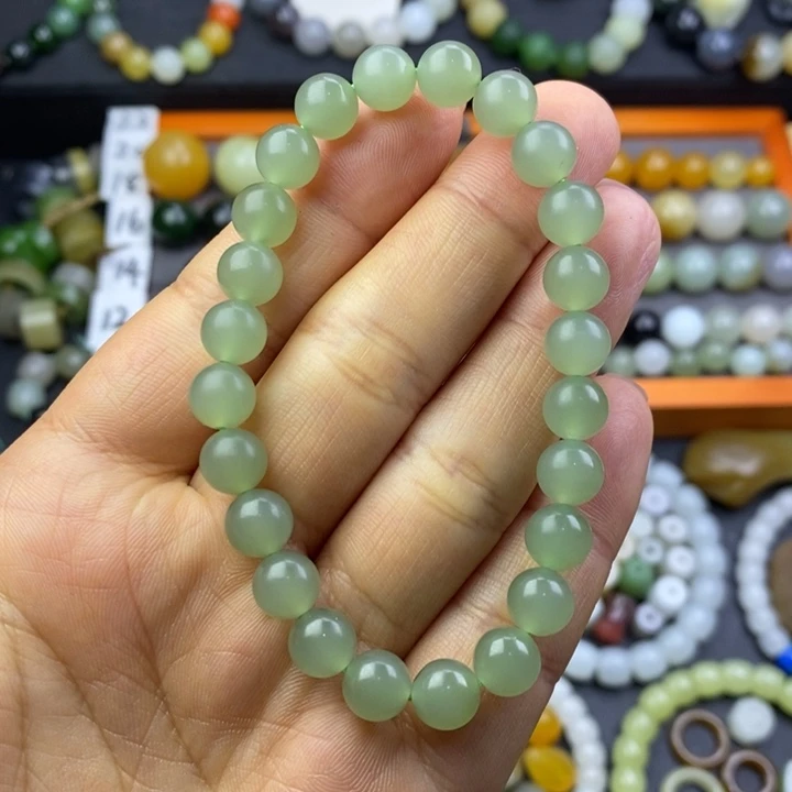 和田玉清水卡8未镶嵌