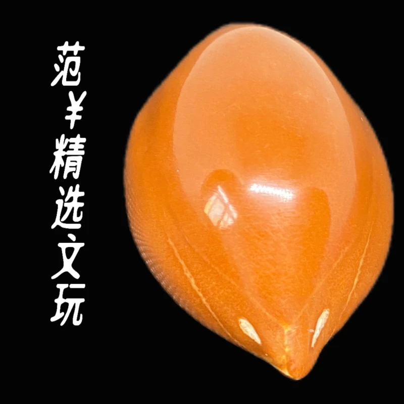 巴西橄榄核一生一世生命文玩手把件蝴蝶形状