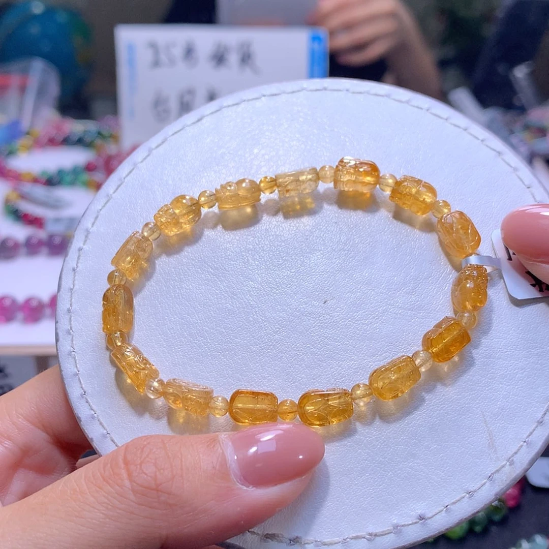 【闪购商品】未镶嵌手串碧玺6m