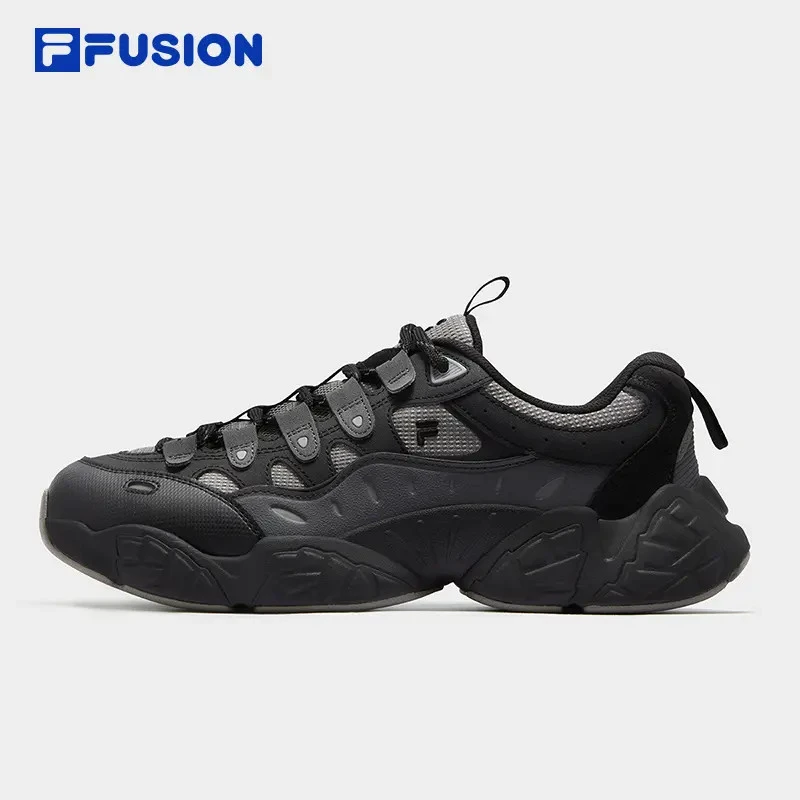 Fila/斐乐【松果鞋】25年冬季女潮流百搭厚底增高老爹鞋T12W541528