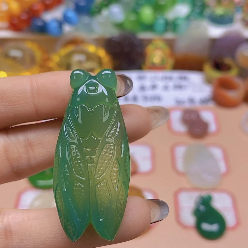 【闪购商品】玛瑙/玉髓颈饰未镶嵌秋**雨