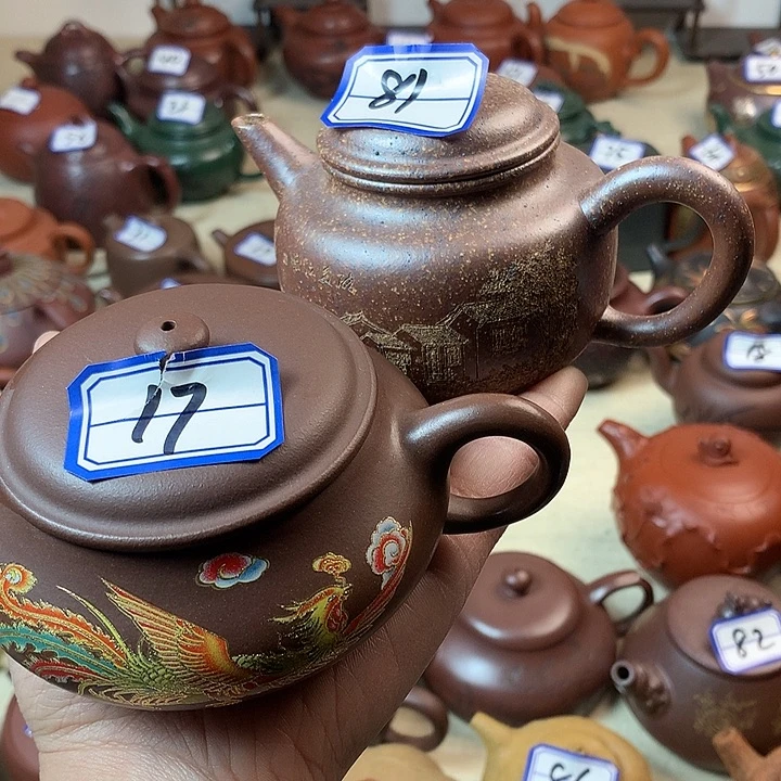 紫砂茶壶卧****膏紫砂微瑕微瑕……