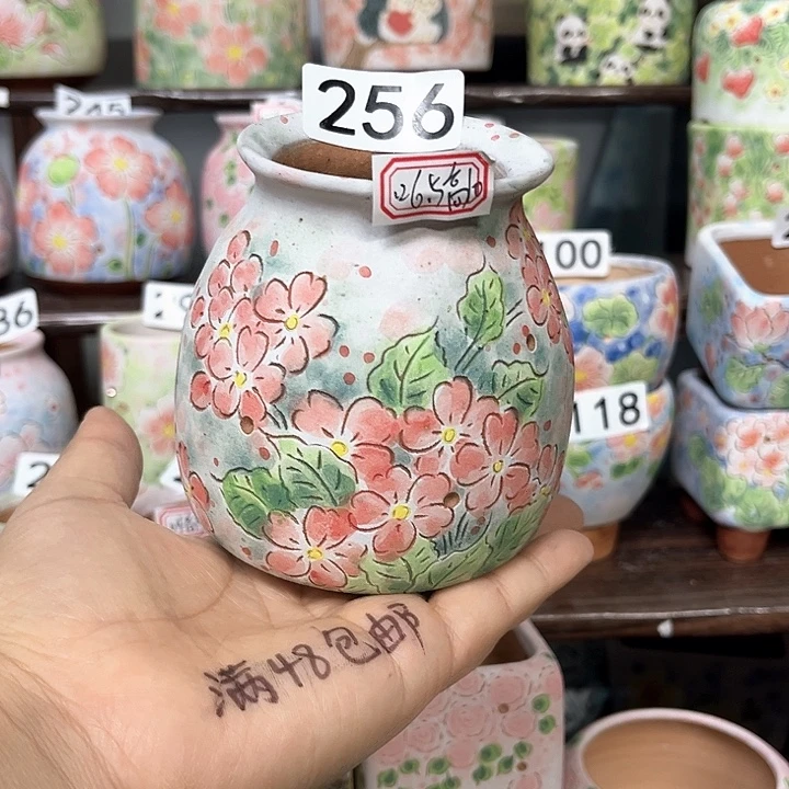 手工制作多肉花盆