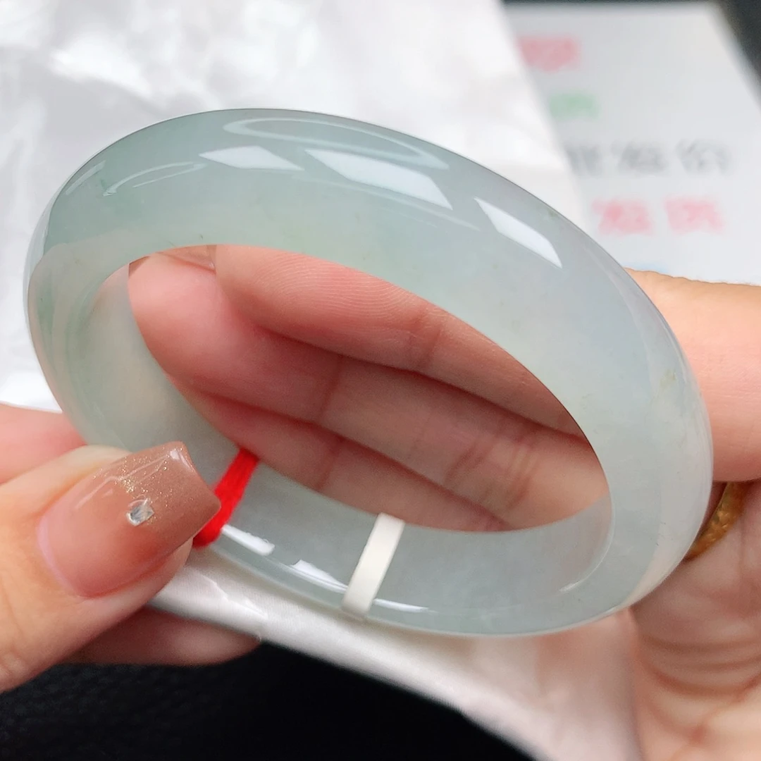 未镶嵌手镯翡翠54正圈