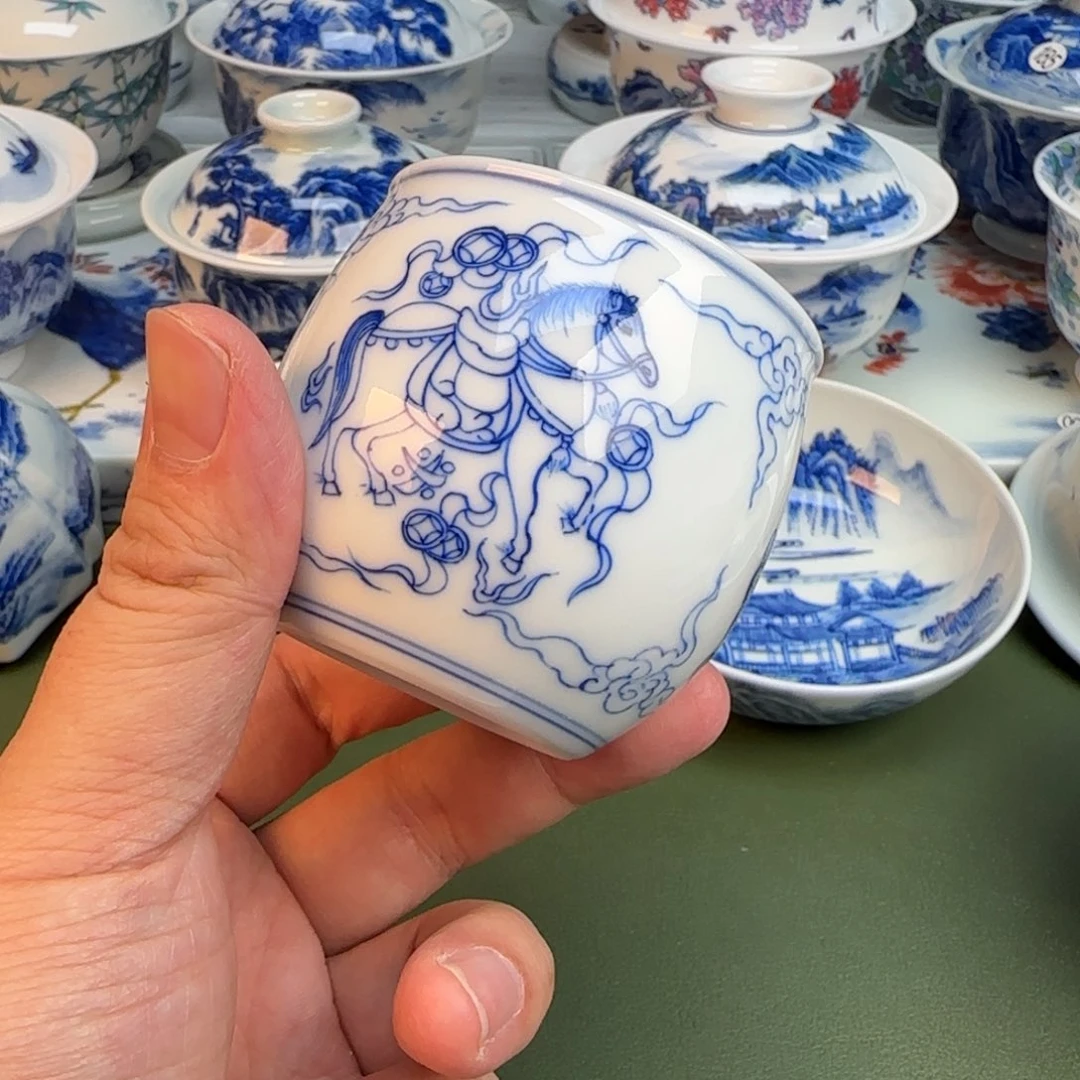 抖音陶瓷闪购纯手工手绘172