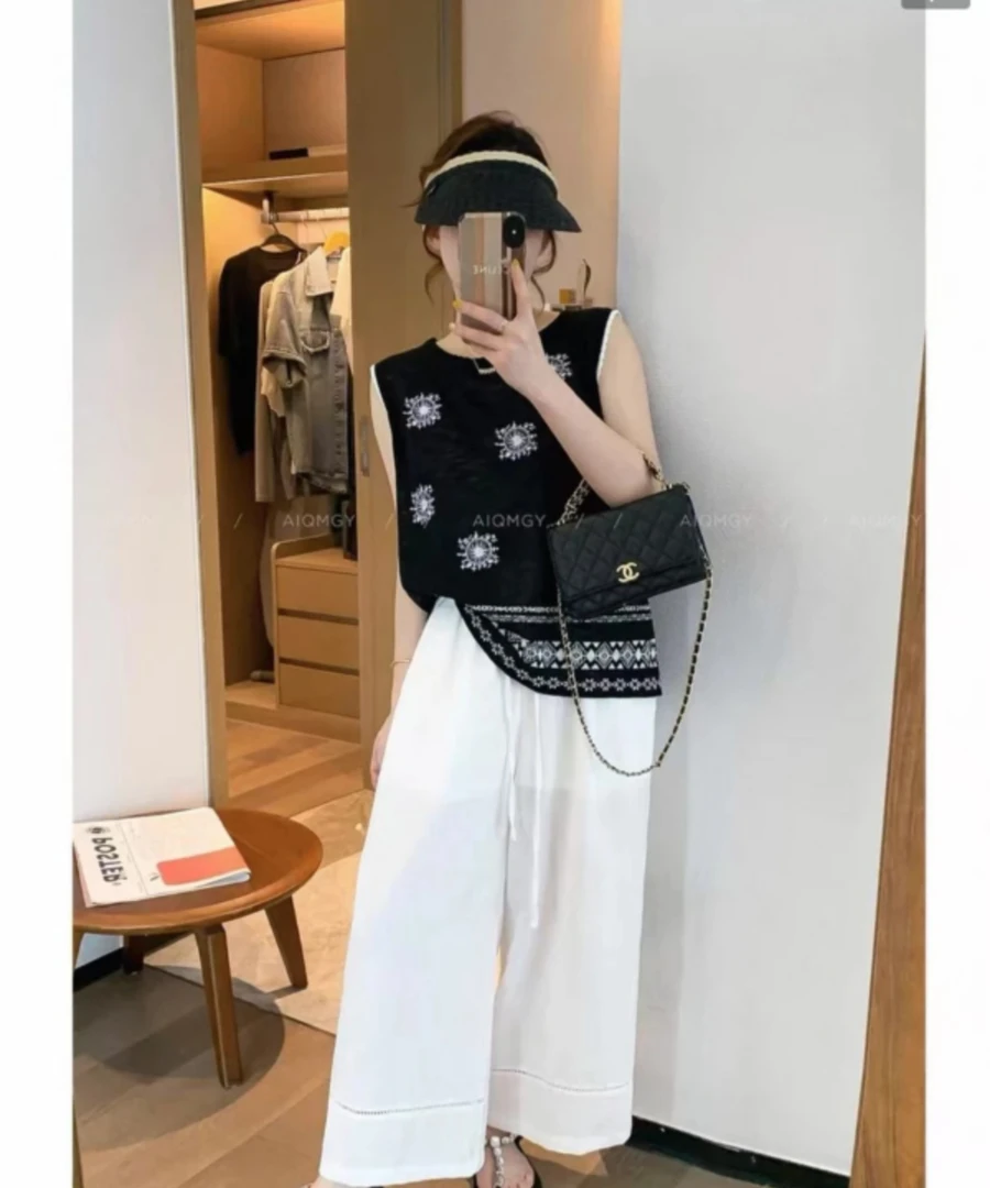 GG200-GG399（娜娜）2025年夏新款短袖针织衫时尚百搭女装气质显瘦