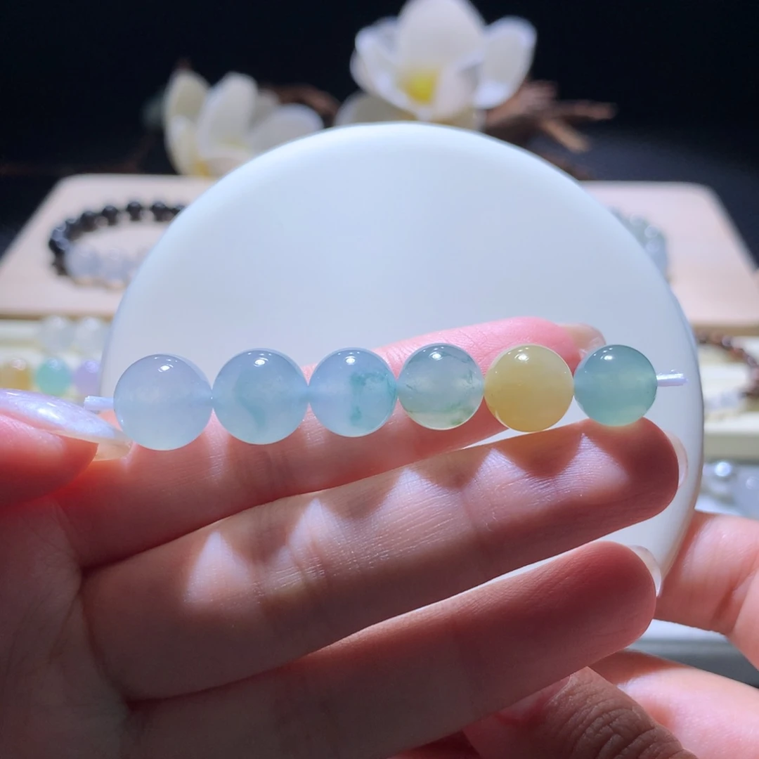 散珠翡翠福利珠珠发其一