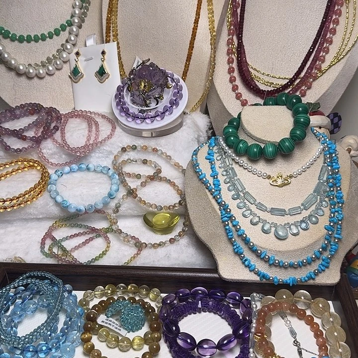 恬***️烟晶银S925镶嵌手链水晶