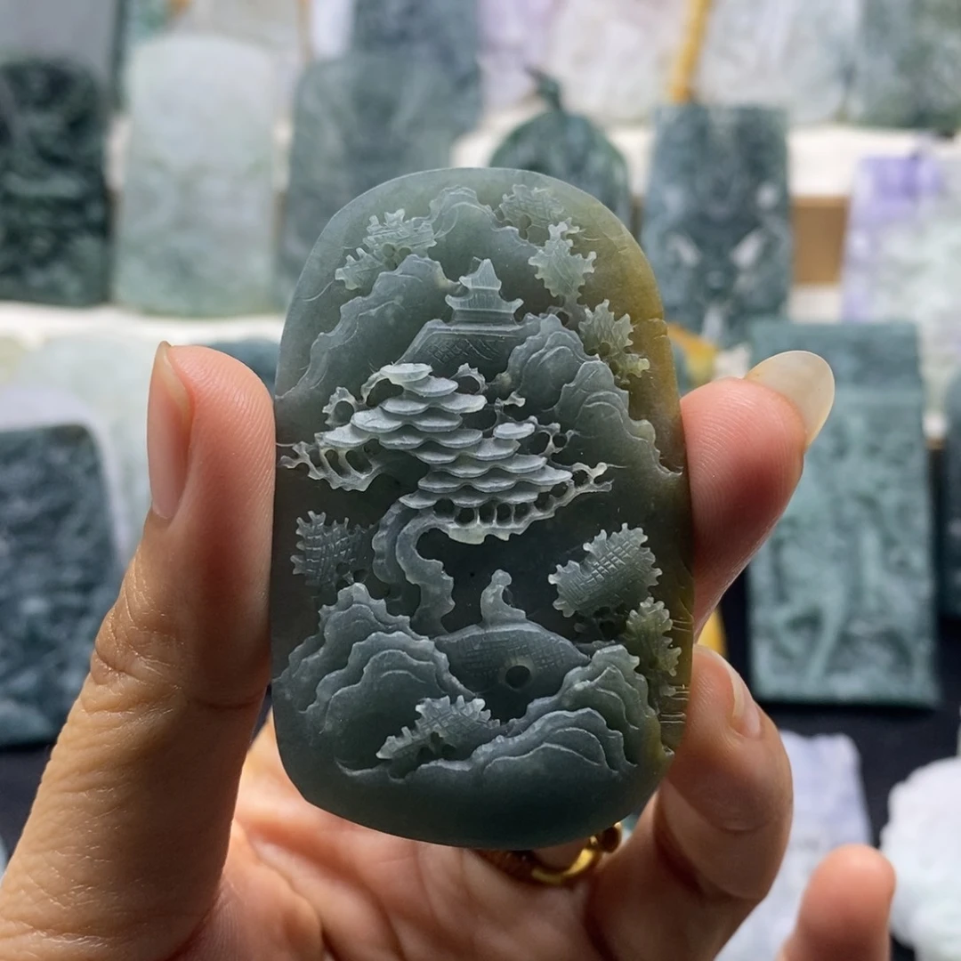 未镶嵌定制翡翠翡翠