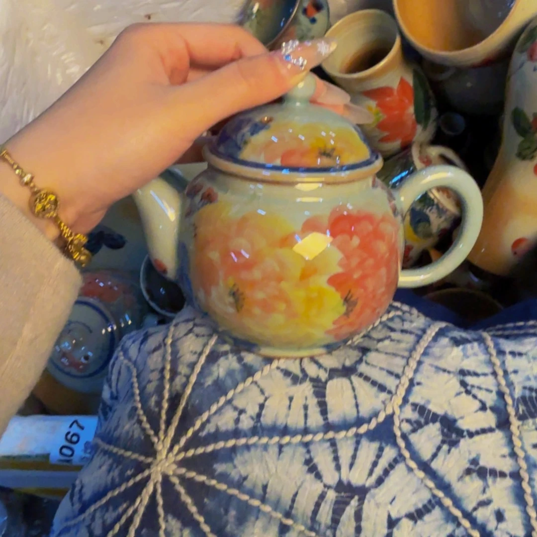 瓷片景德镇陶瓷手工手绘