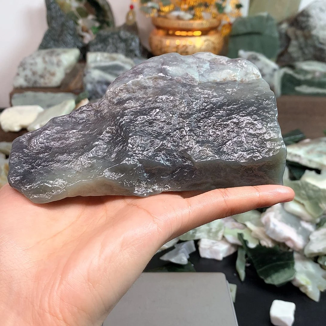 未镶嵌和田玉摆件用****1