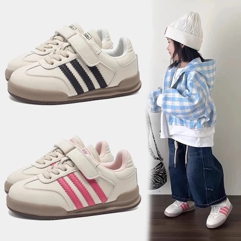 ABC儿童德训鞋2025春季新款透气软底男童运动鞋防滑女童板鞋百搭