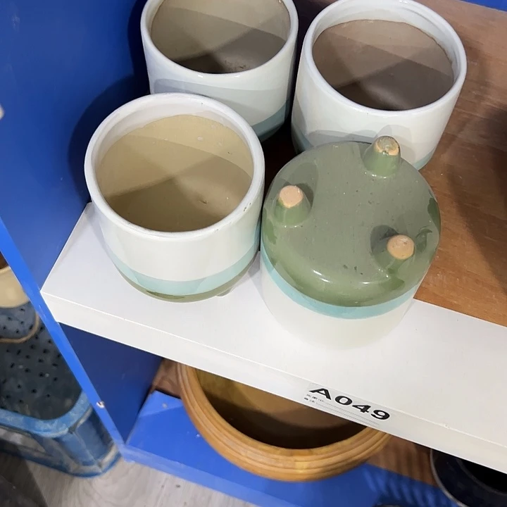 微瑕陶瓷花盆满9.9发