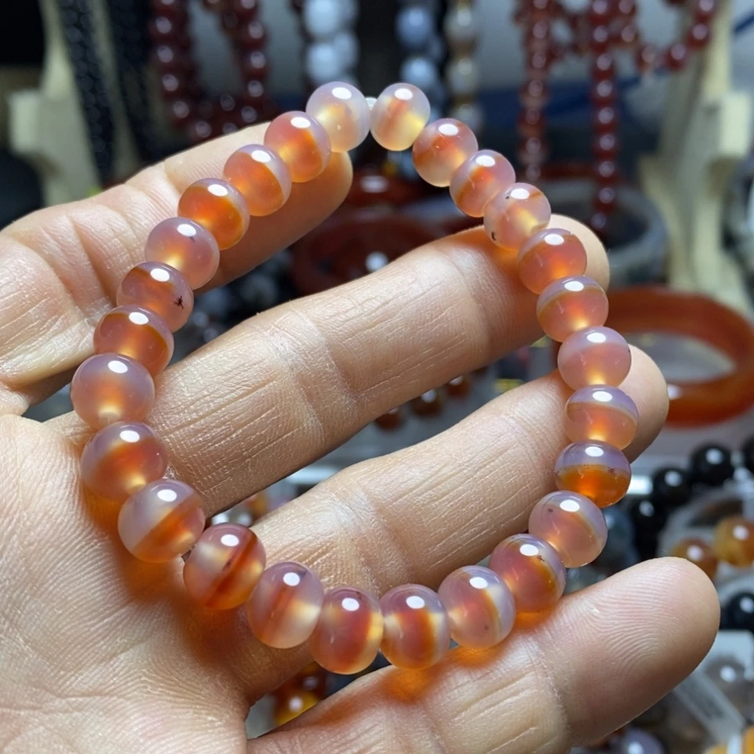 玛瑙/玉髓未镶嵌手链
