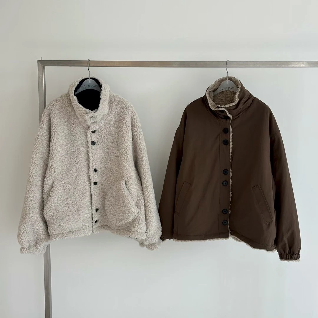 韩国东大门ri*er | 秋冬新款两面穿保暖外套211781117