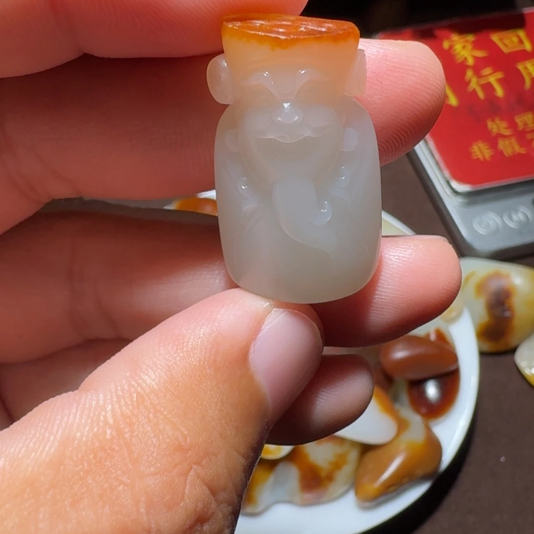 我***风套链未镶嵌和田玉
