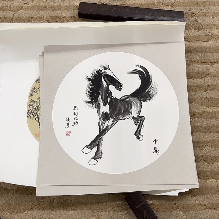 戚***国画花鸟的故事也