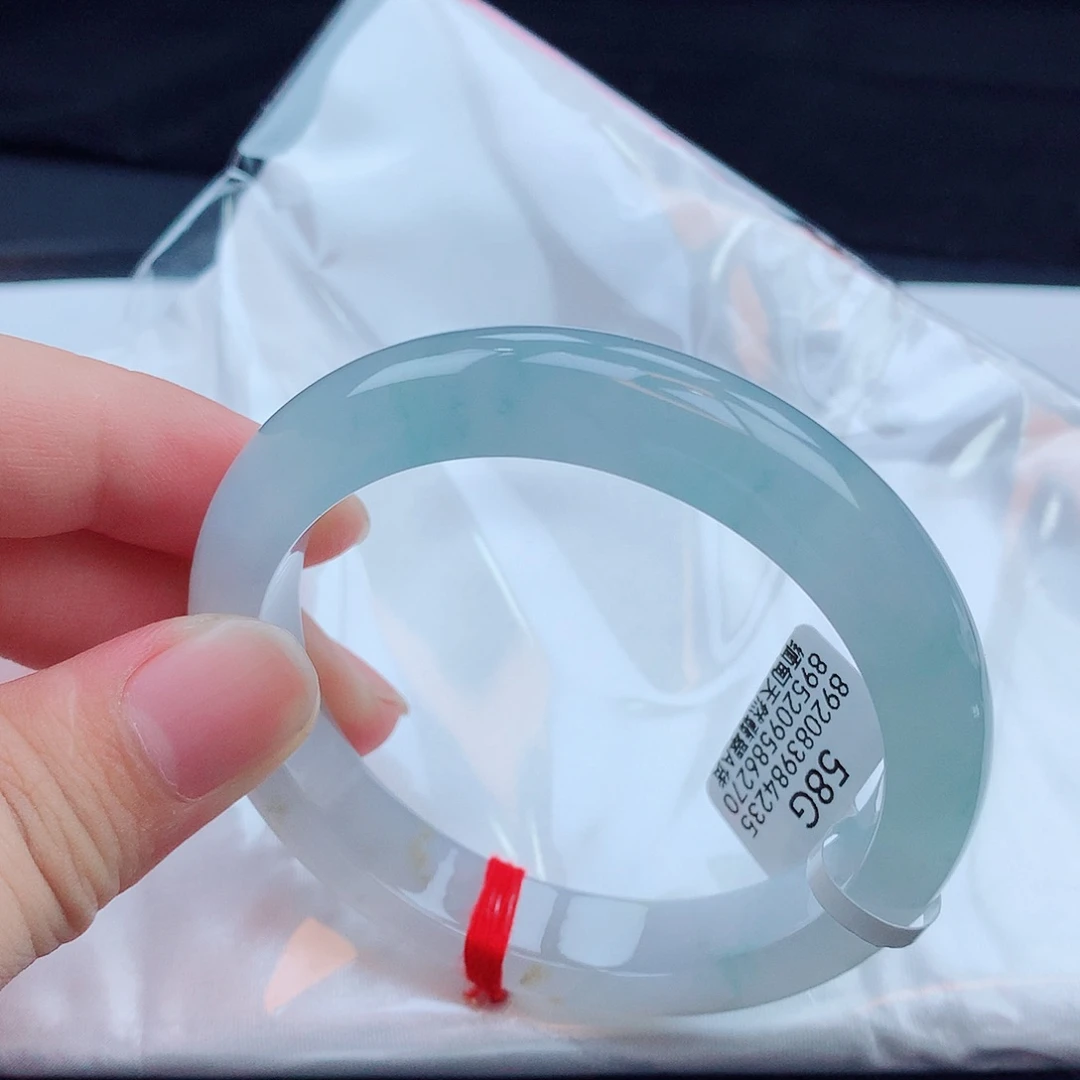 翡翠手镯未镶嵌天然缅甸翡翠A货手镯