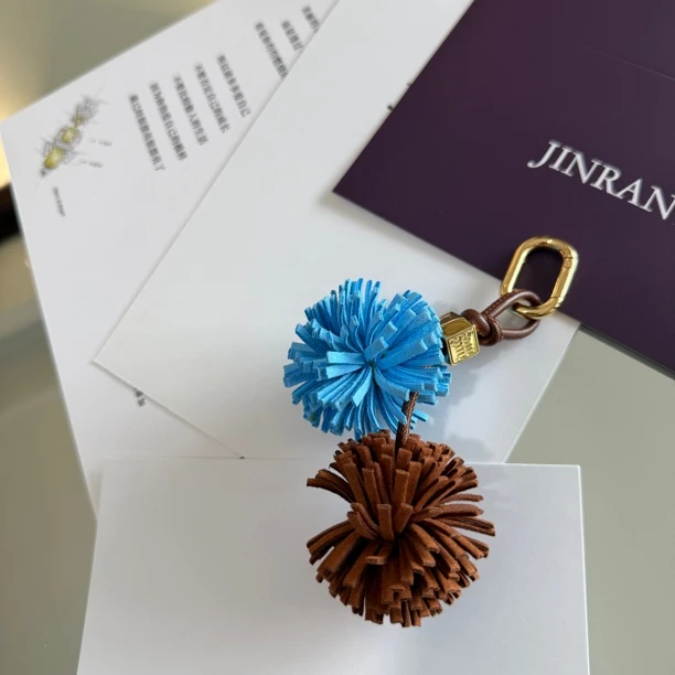 JINRAN双球钥匙扣挂件