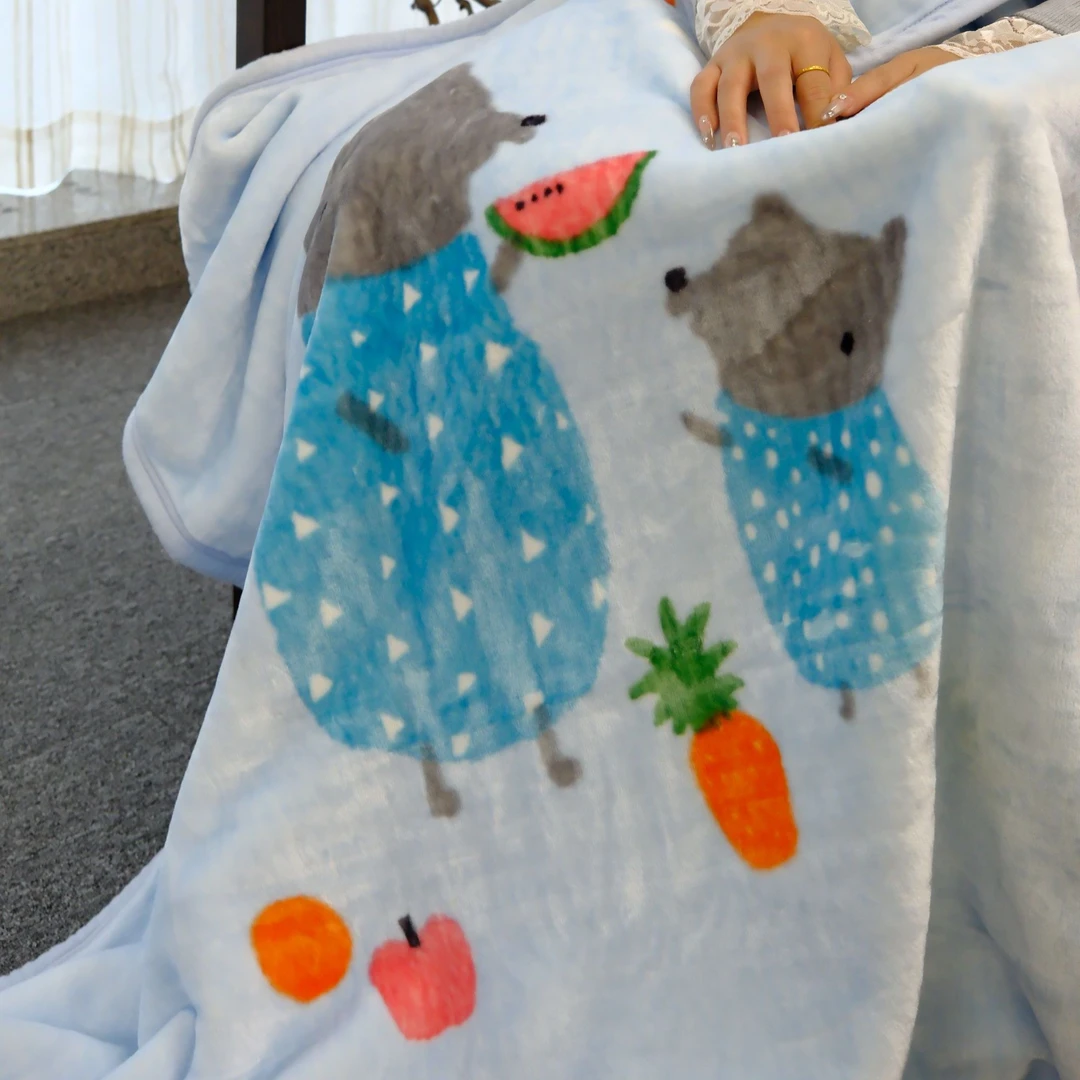 【童毯狼来了】午睡盖毯