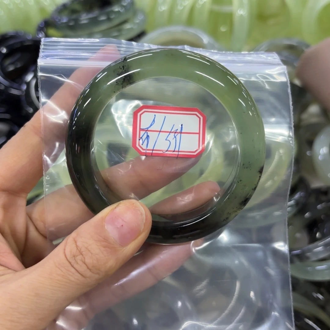 蛇纹石玉手镯未镶嵌ઇ****ɞ