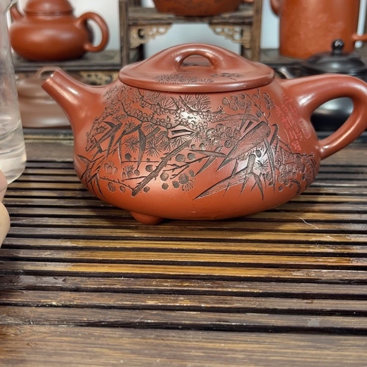 茶壶紫砂原矿紫砂手工制作