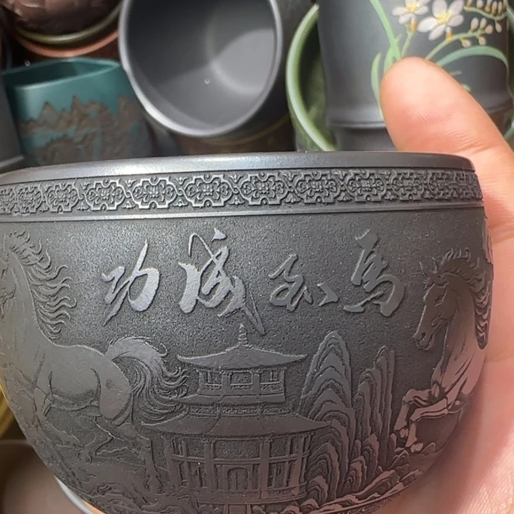 茶杯紫砂全手工制作工艺