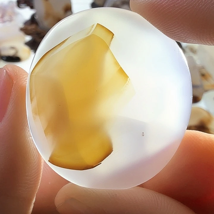 未镶嵌玛瑙/玉髓珠宝半成品