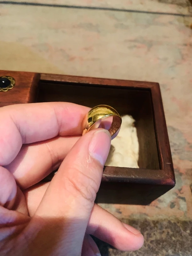 家居精品摆件 黄素戒272 美术工艺