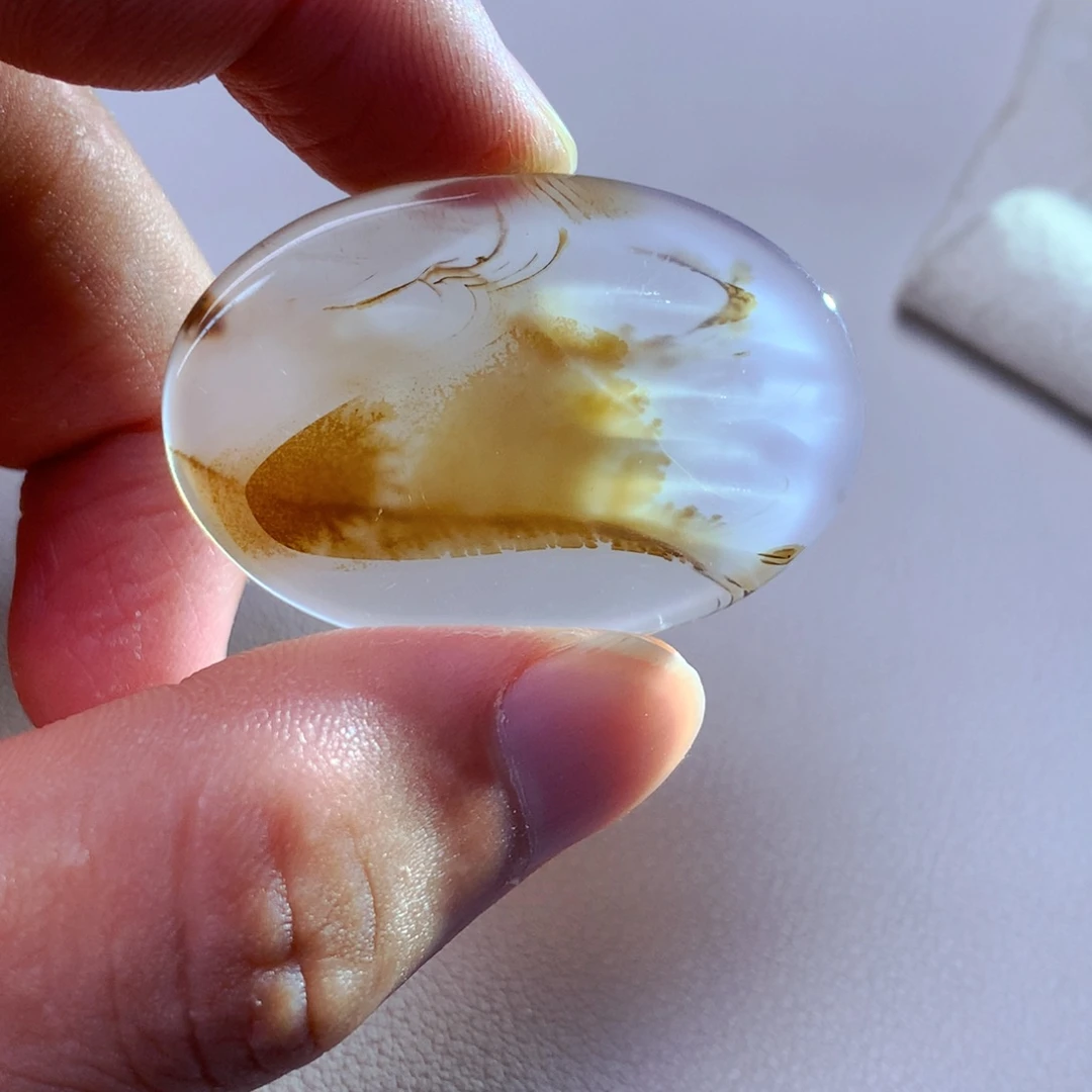 四***泪玛瑙/玉髓颈饰未镶嵌