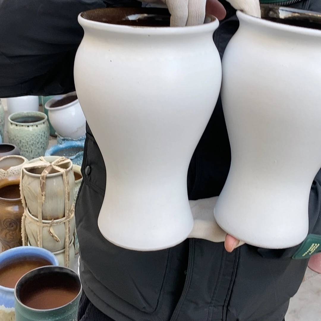 紫砂花盆正品口15高27