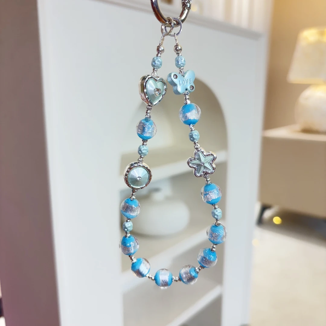 挂链珍珠女款挂绳新款卡庭手机挂件/尤米原创设计链   054