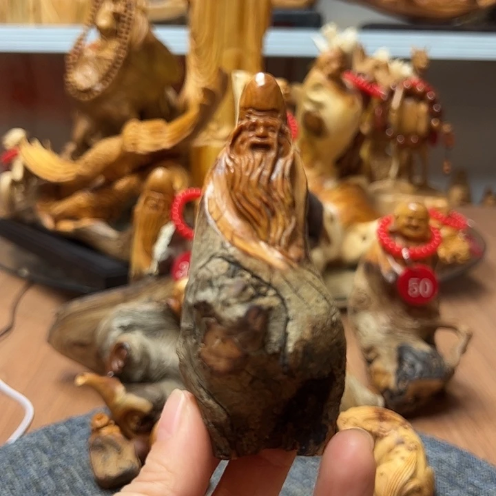 太行崖柏陈化摆件