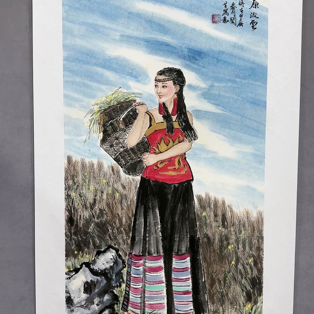 国画国画纯手绘作品请放心去藏